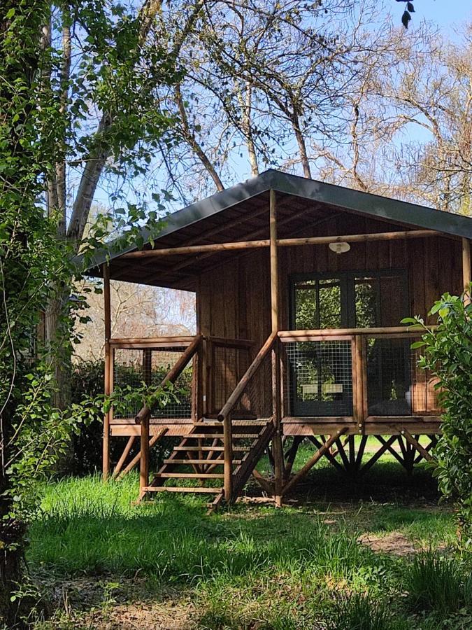 Готель Camping Le Mouliat Moncrabeau Екстер'єр фото